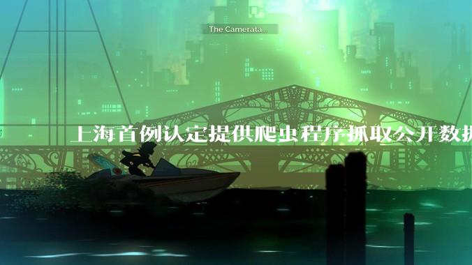 上海首例认定提供爬虫程序抓取公开数据构成提供侵入计算机信息系统程序罪案，该案件有哪些细节值得关注？