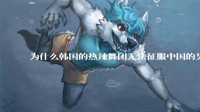 为什么韩国的热辣舞团无法征服中国的男性市场？？