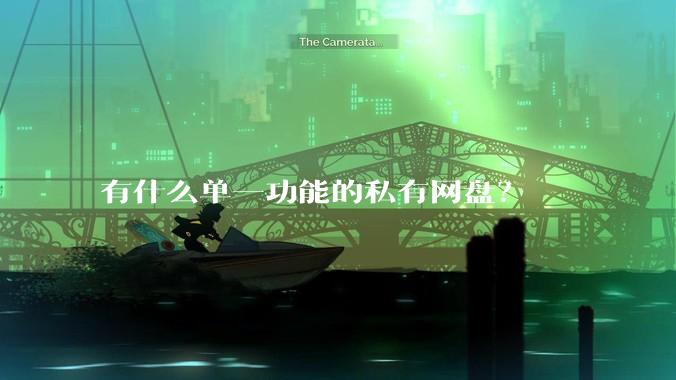 有什么单一功能的私有网盘？
